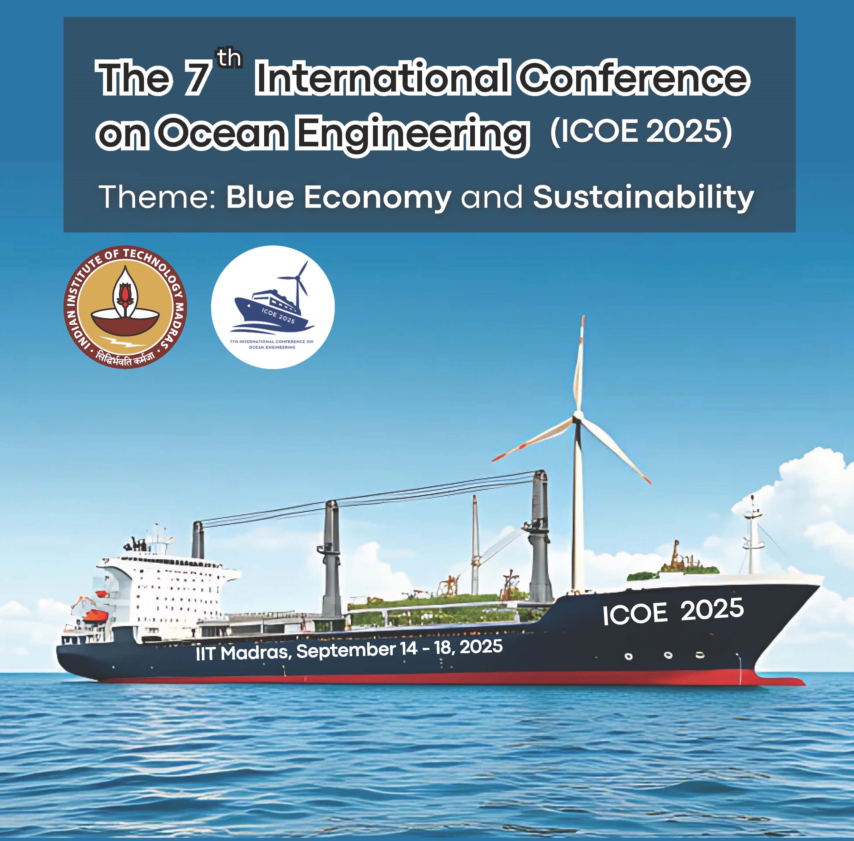 The 7th International Conference on
Ocean Engineering (ICOE 2025)
